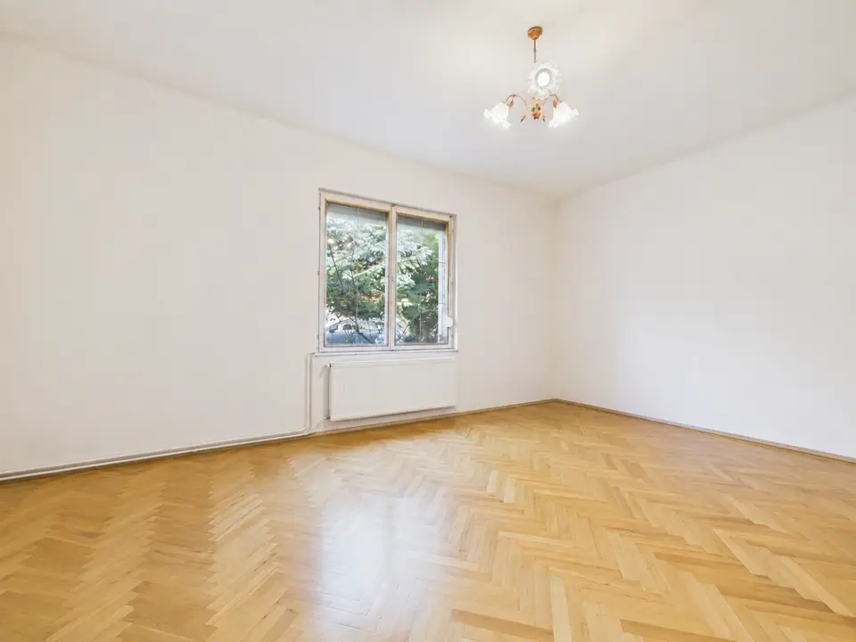Csepeli egyszobás lakás saját kertkapcsolattal – Budapest
