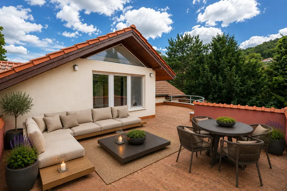 Rezidencia a hegyoldalban – 422 m² villa a Remetehegyen, a golfpálya tőszomszédságában – Budapest
