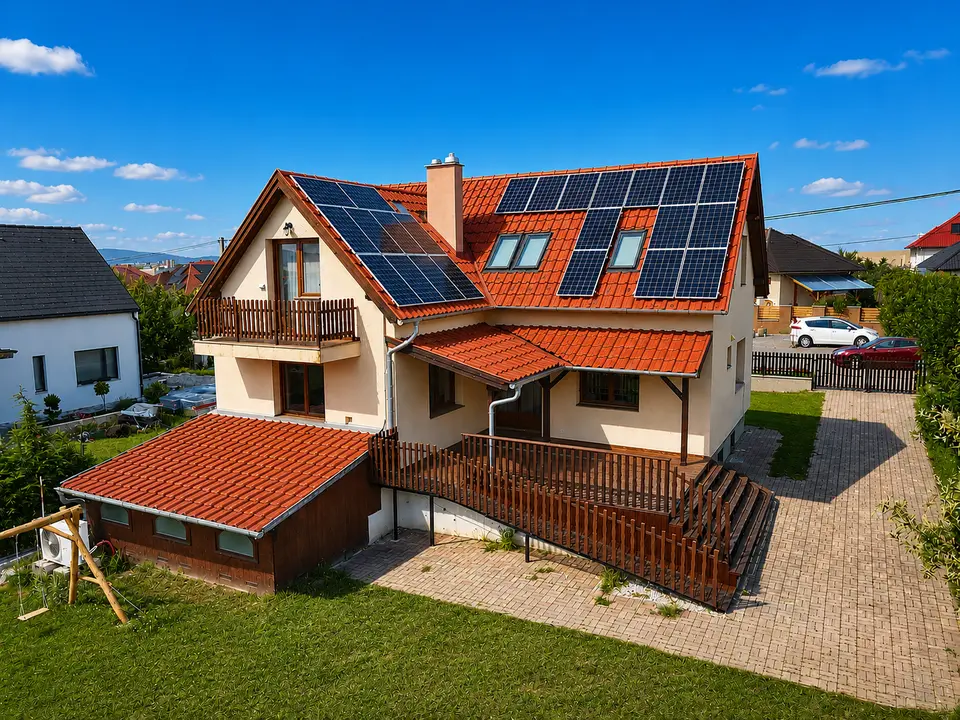 Exkluzív, A+++ energetikai besorolású családi ház Nemesvámoson – panorámával a Bakonyra
